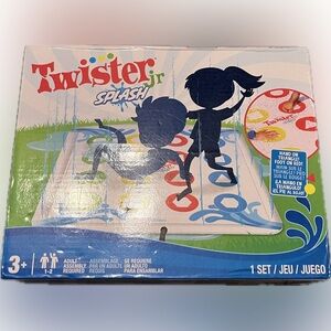 Twister Red and Blue Puzzle Game